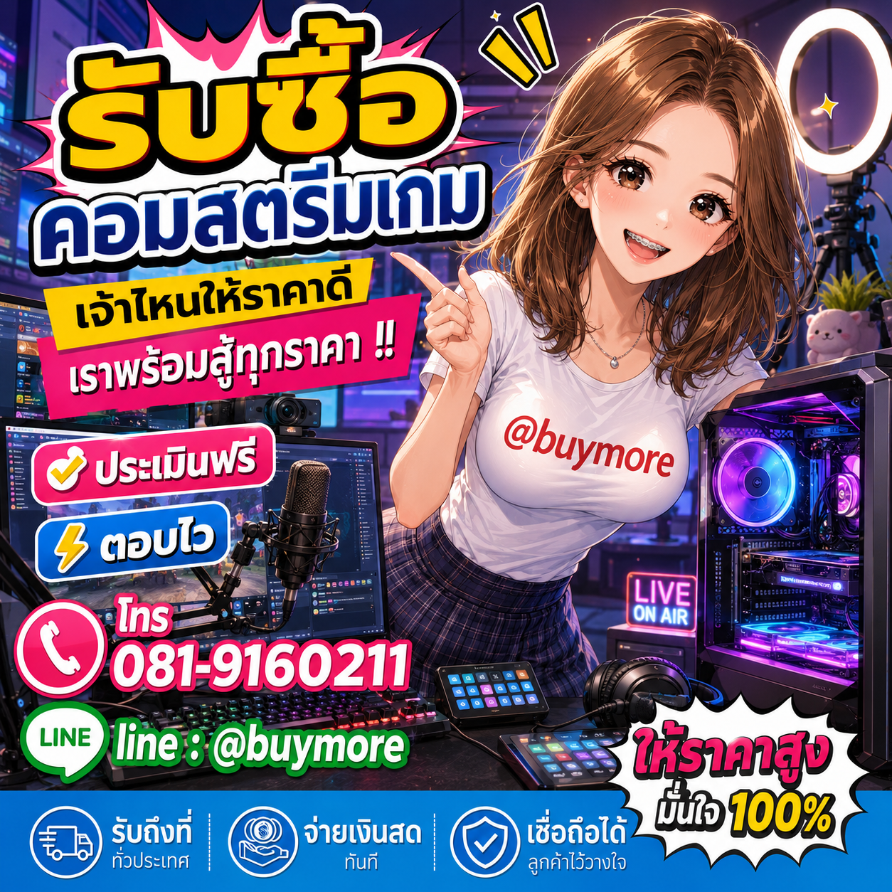 รับซื้อของมือสอง เปลี่ยนของเก่าเป็นเงินสด ง่าย ๆ กับ Buymore