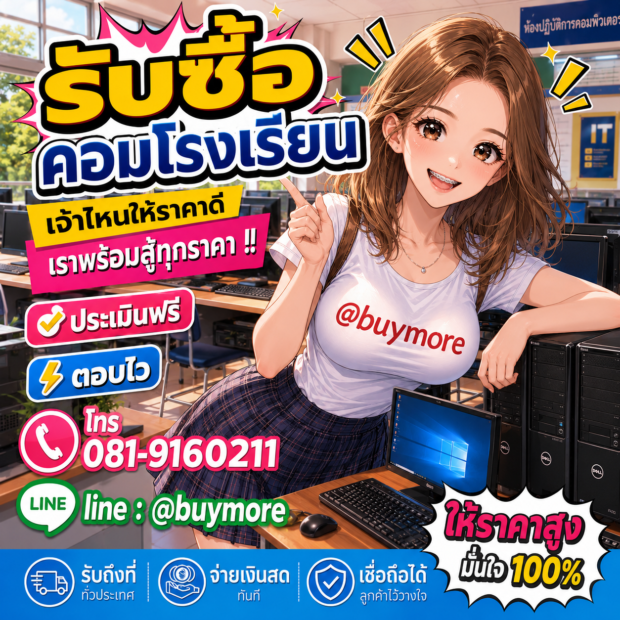 รับซื้อของมือสอง เปลี่ยนของเก่าเป็นเงินสด ง่าย ๆ กับ Buymore