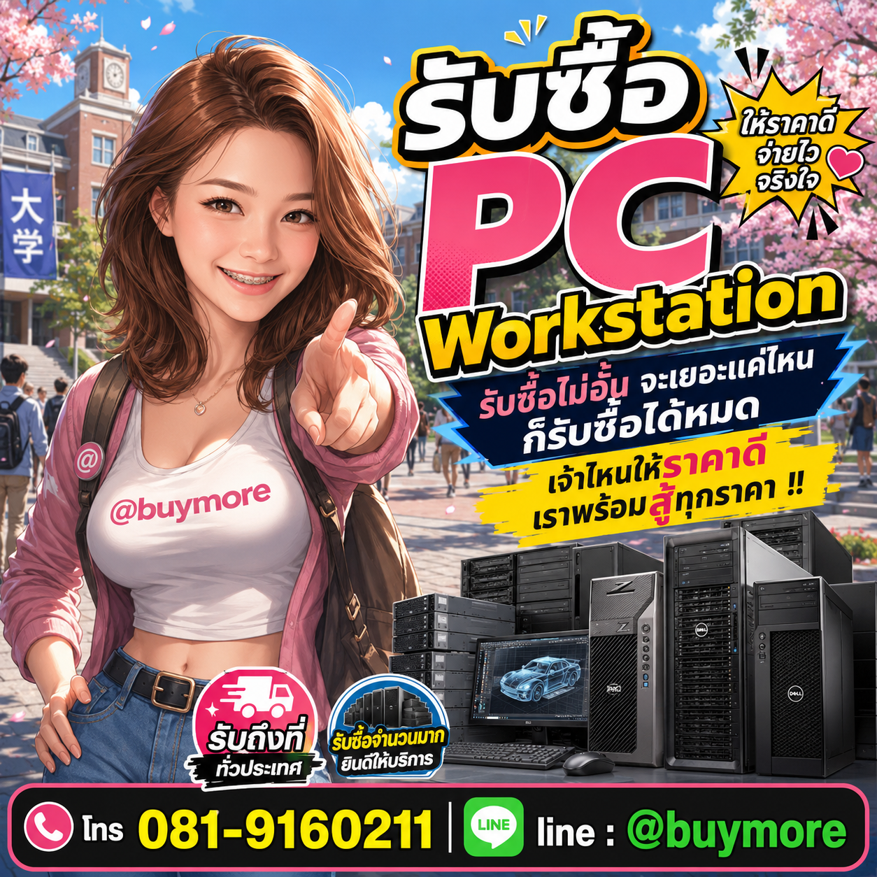 รับซื้อของมือสอง เปลี่ยนของเก่าเป็นเงินสด ง่าย ๆ กับ Buymore