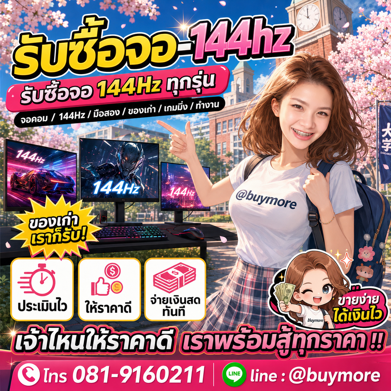 รับซื้อของมือสอง เปลี่ยนของเก่าเป็นเงินสด ง่าย ๆ กับ Buymore