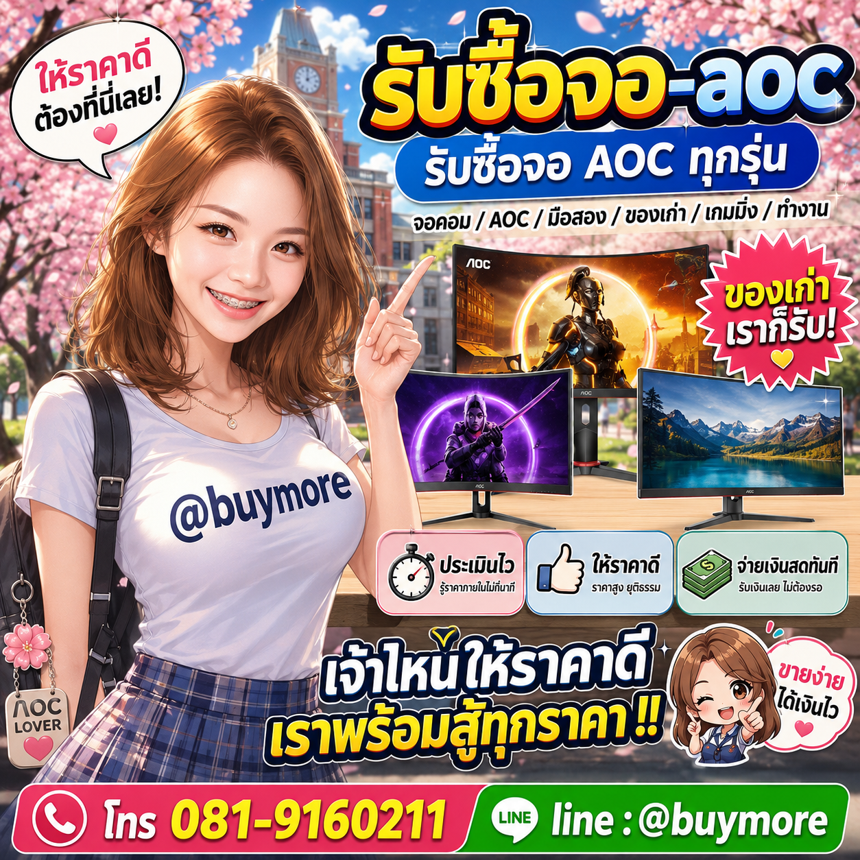 รับซื้อของมือสอง เปลี่ยนของเก่าเป็นเงินสด ง่าย ๆ กับ Buymore