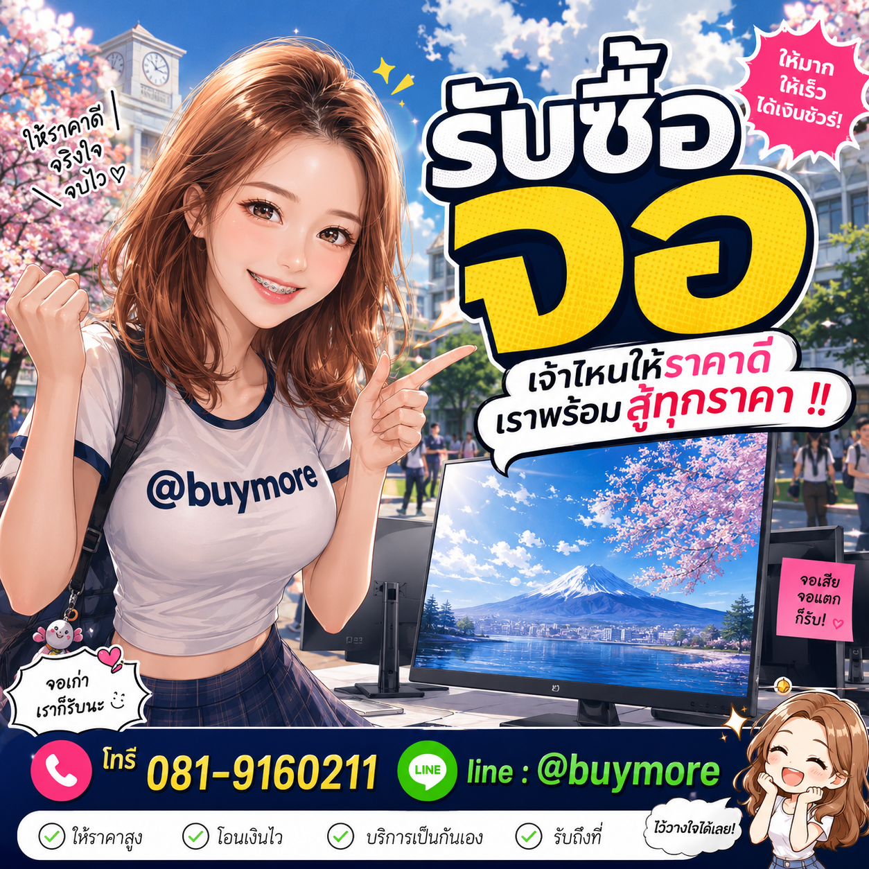 รับซื้อของมือสอง เปลี่ยนของเก่าเป็นเงินสด ง่าย ๆ กับ Buymore