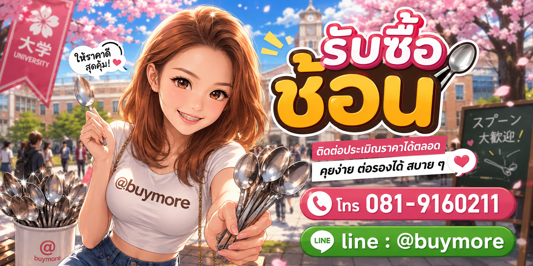 รับซื้อของมือสอง ติดต่อประเมินราคาได้ตลอด คุยง่าย ต่อรองได้สบาย ๆ