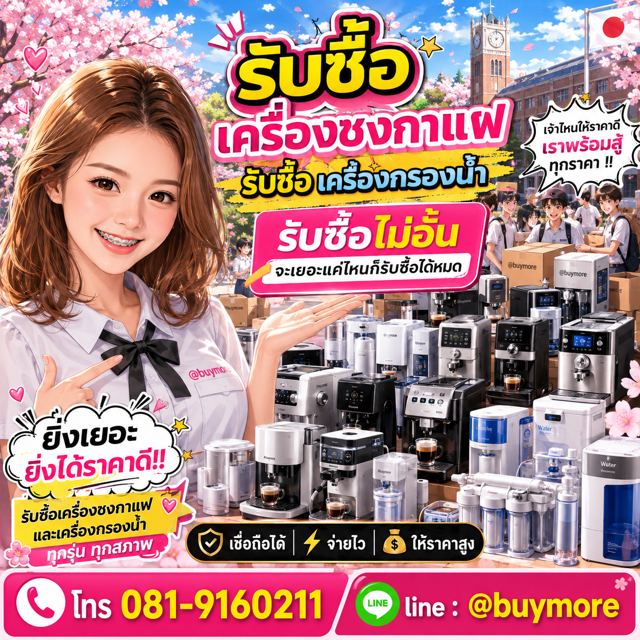 รับซื้อของมือสอง เปลี่ยนของเก่าเป็นเงินสด ง่าย ๆ กับ Buymore