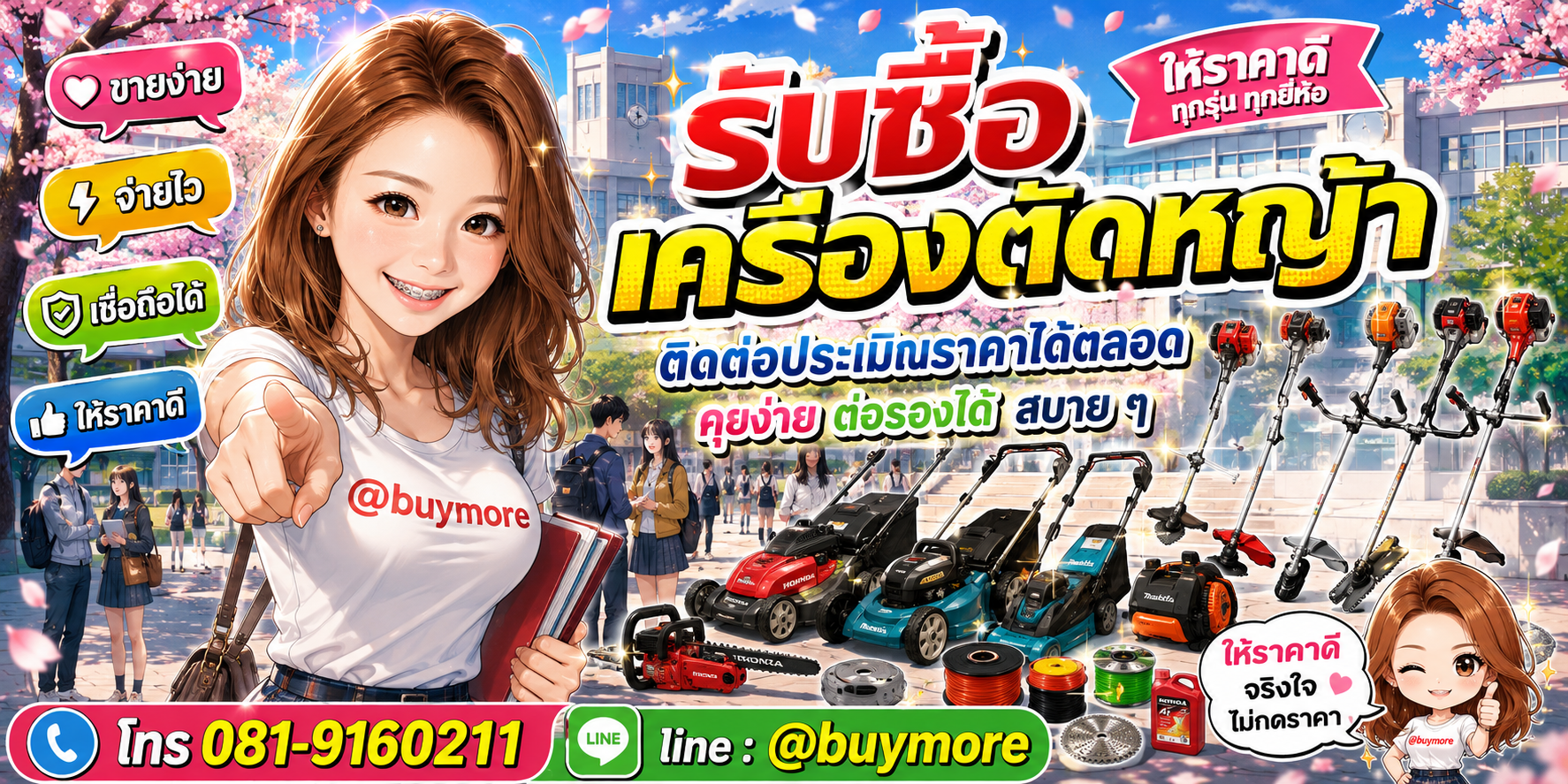 รับซื้อของมือสอง ติดต่อประเมินราคาได้ตลอด คุยง่าย ต่อรองได้สบาย ๆ