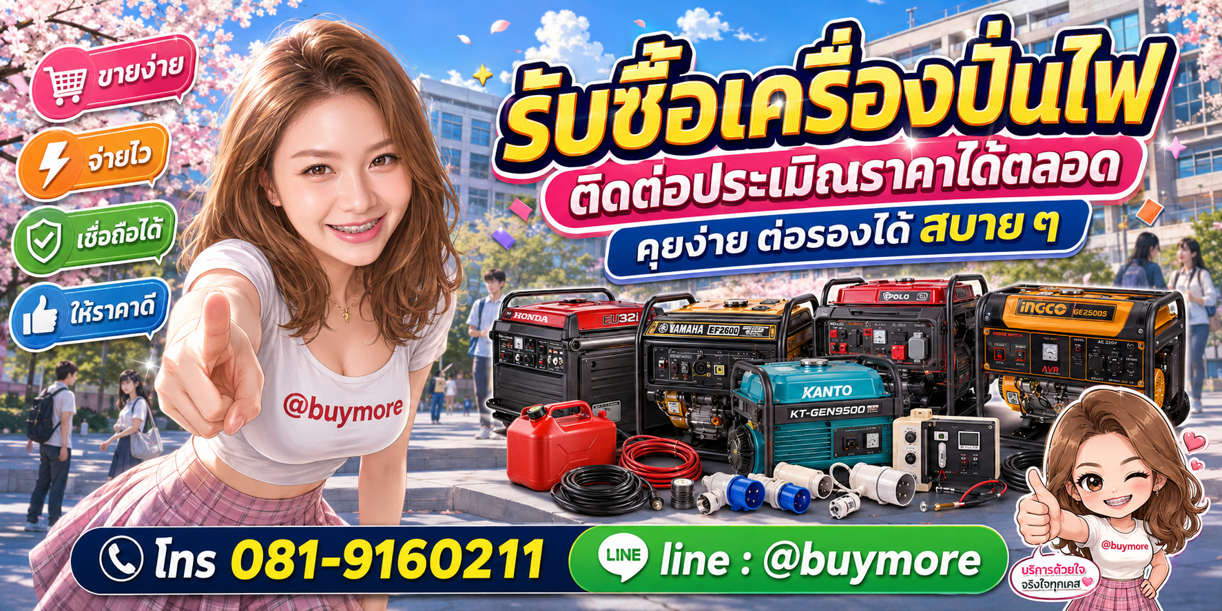 รับซื้อของมือสอง ติดต่อประเมินราคาได้ตลอด คุยง่าย ต่อรองได้สบาย ๆ