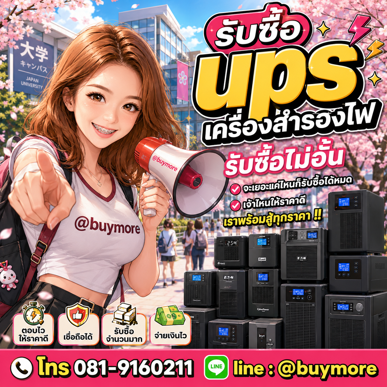 Buymore รับซื้อและยังมีสินค้าจำหน่ายราคาพิเศษ