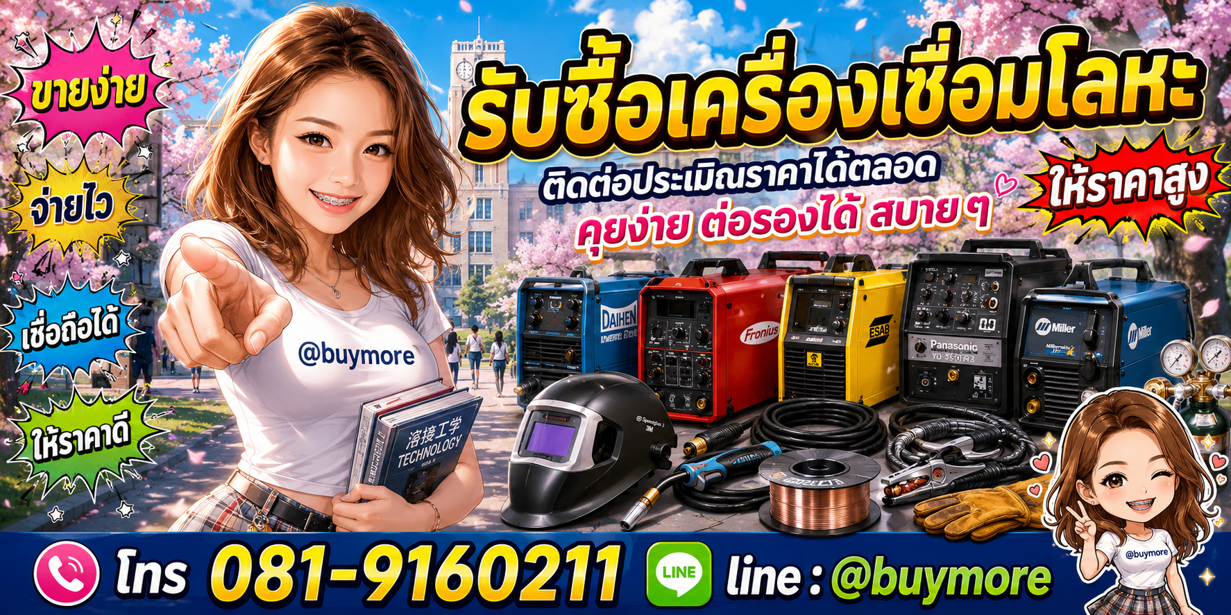 รับซื้อของมือสอง ติดต่อประเมินราคาได้ตลอด คุยง่าย ต่อรองได้สบาย ๆ