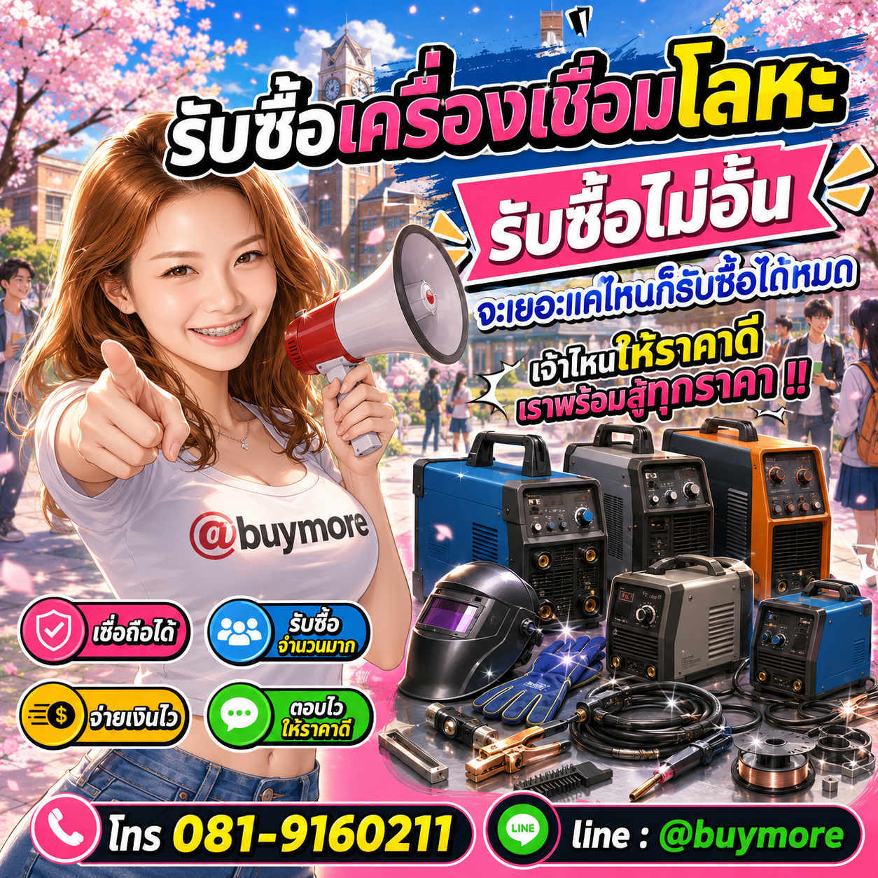 รับซื้อของมือสอง เปลี่ยนของเก่าเป็นเงินสด ง่าย ๆ กับ Buymore