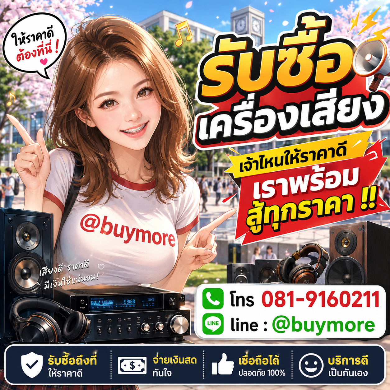 รับซื้อของมือสอง เปลี่ยนของเก่าเป็นเงินสด ง่าย ๆ กับ Buymore