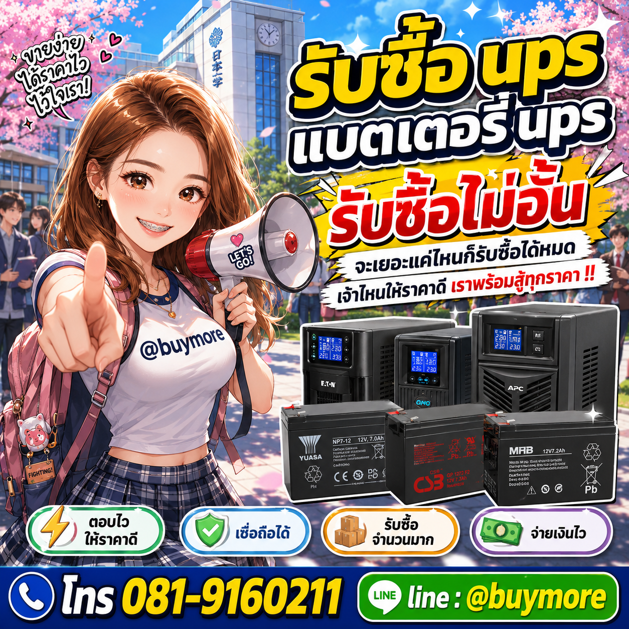 Buymore รับซื้อและยังมีสินค้าจำหน่ายราคาพิเศษ