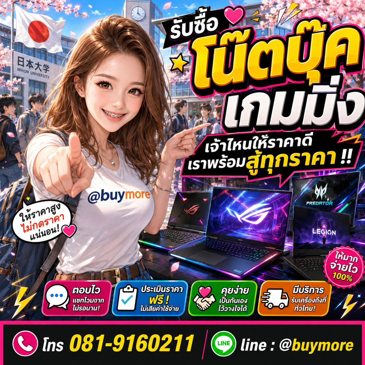 รับซื้อของมือสอง เปลี่ยนของเก่าเป็นเงินสด ง่าย ๆ กับ Buymore