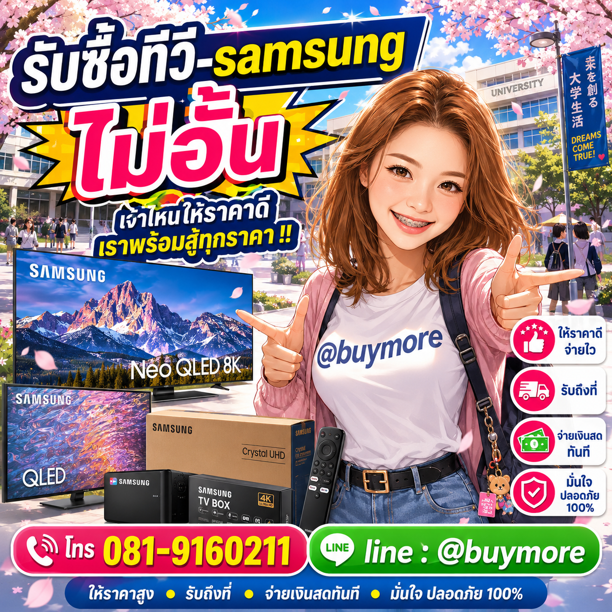 รับซื้อของมือสอง เปลี่ยนของเก่าเป็นเงินสด ง่าย ๆ กับ Buymore
