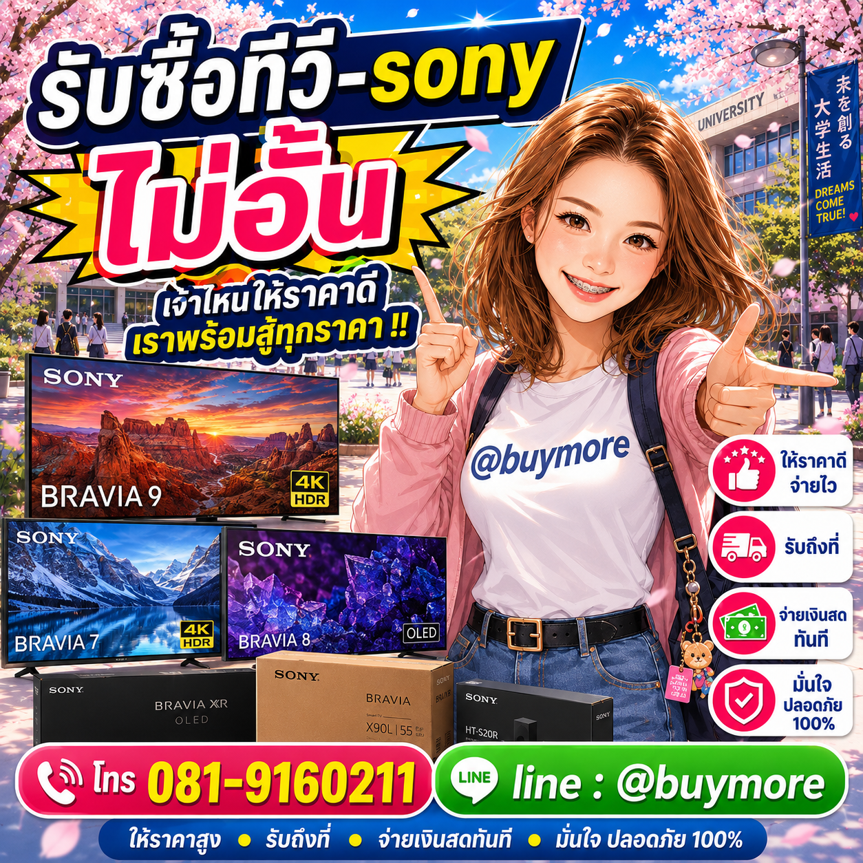 รับซื้อของมือสอง เปลี่ยนของเก่าเป็นเงินสด ง่าย ๆ กับ Buymore