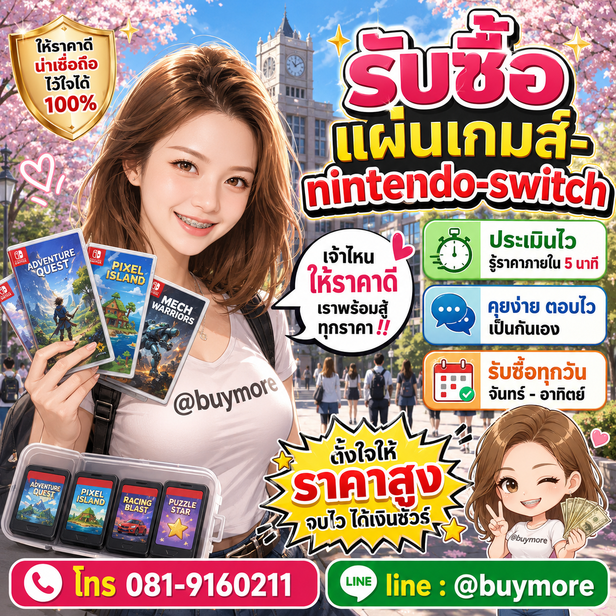 รับซื้อของมือสอง เปลี่ยนของเก่าเป็นเงินสด ง่าย ๆ กับ Buymore