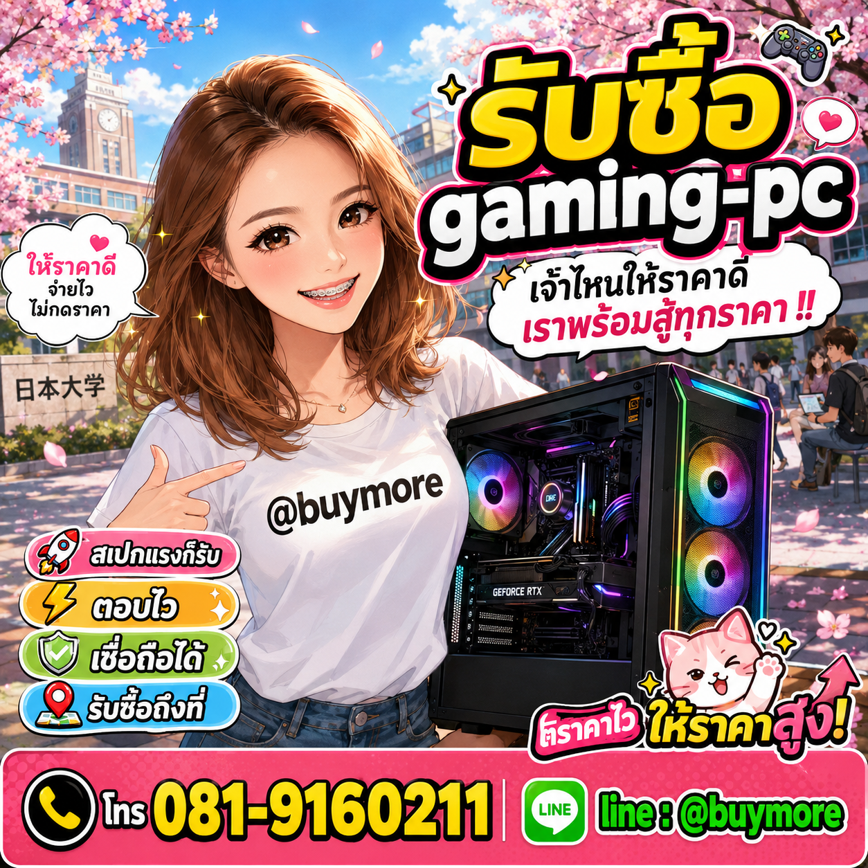 รับซื้อของมือสอง เปลี่ยนของเก่าเป็นเงินสด ง่าย ๆ กับ Buymore
