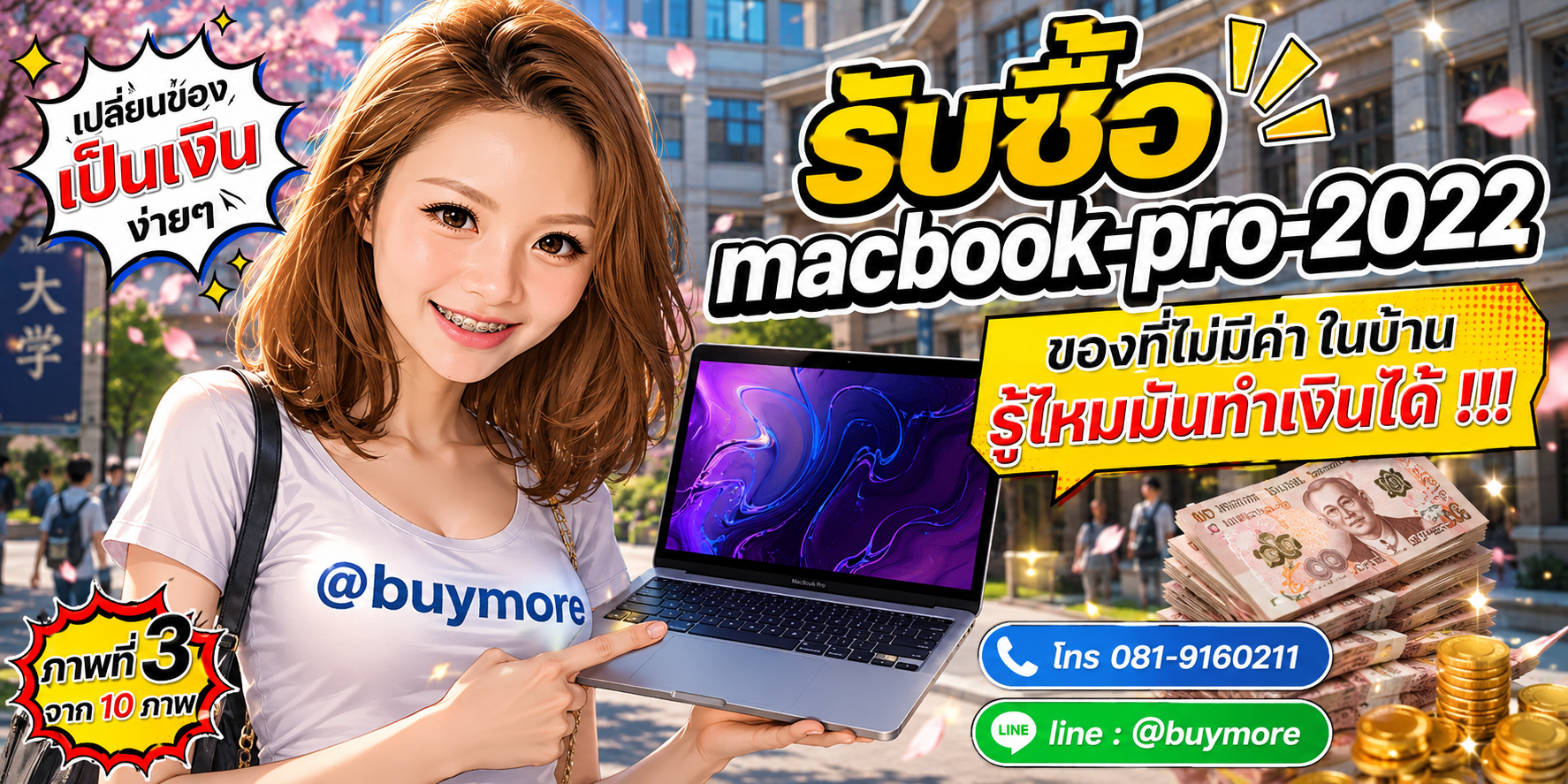 รับซื้อ macbook pro 2022 จำนวนมาก รับซื้อเหมา