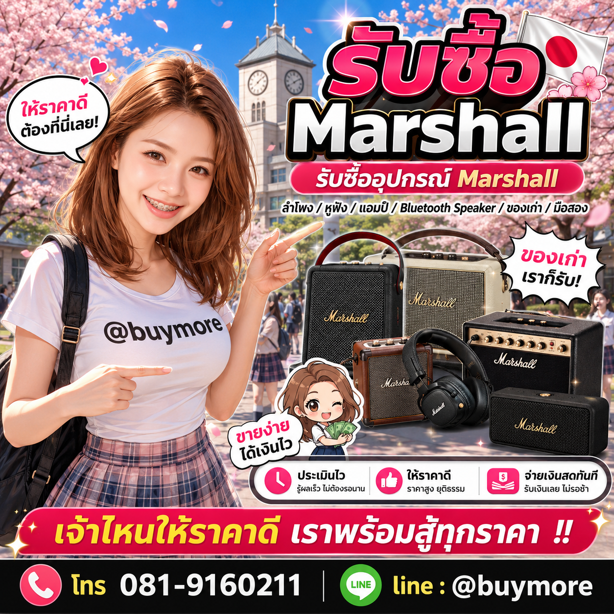 รับซื้อของมือสอง เปลี่ยนของเก่าเป็นเงินสด ง่าย ๆ กับ Buymore