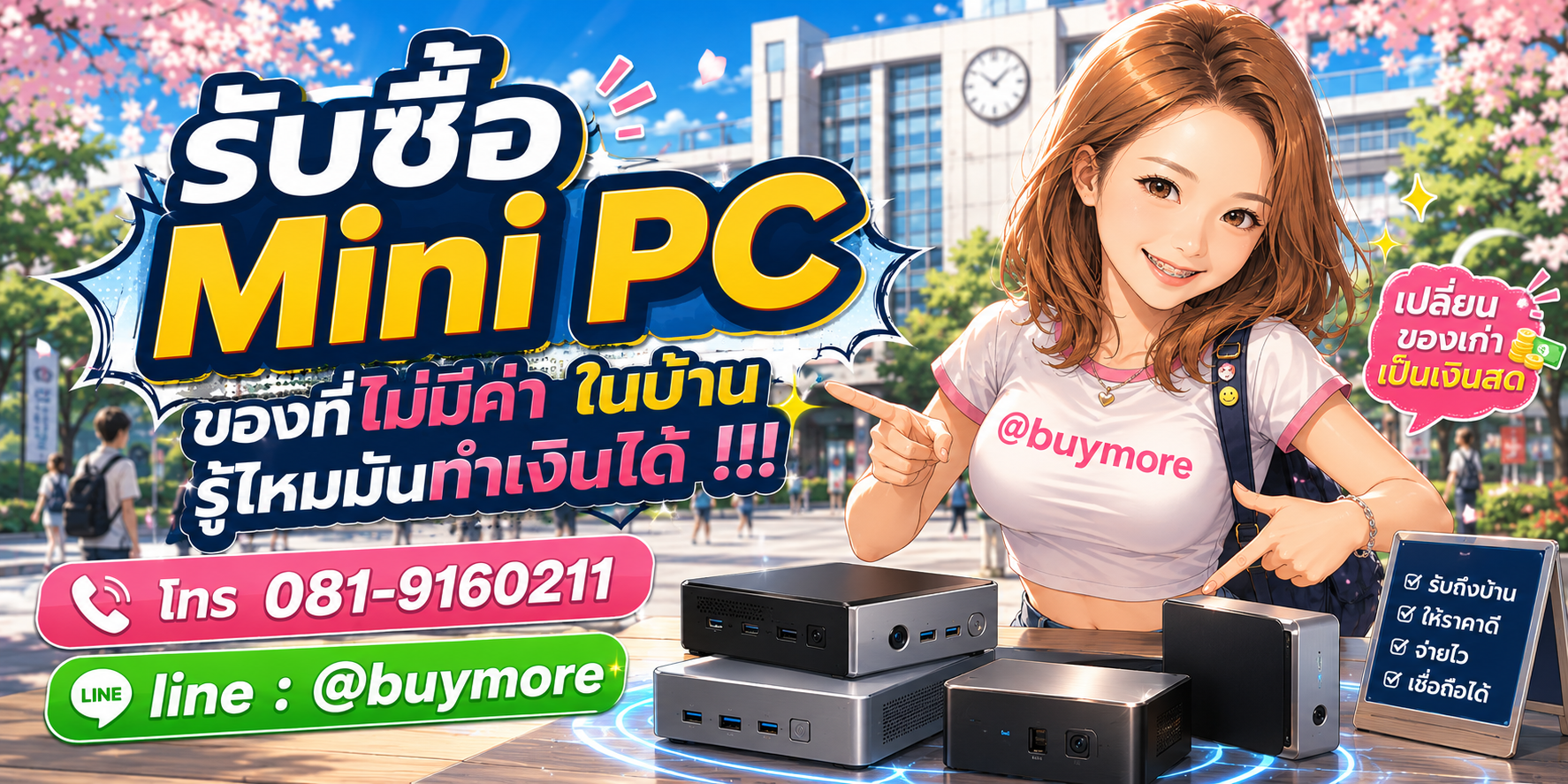 รับซื้อmini pc รับซื้อไม่อั้น จะเยอะแค่ไหนก็รับซื้อได้หมด