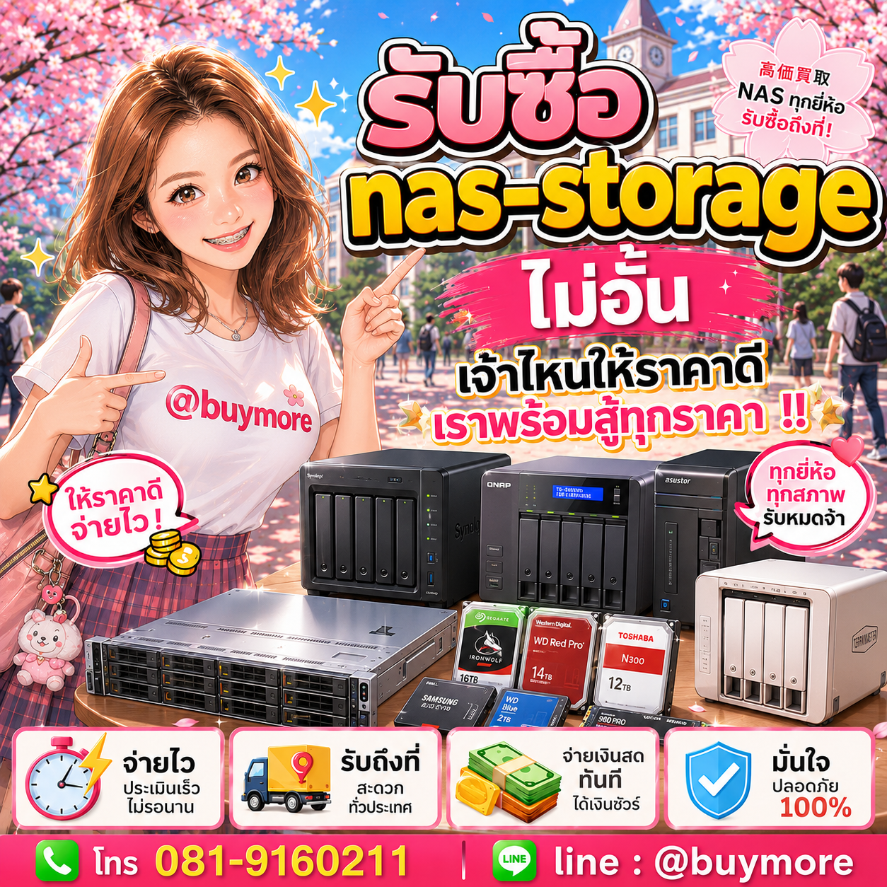 รับซื้อของมือสอง เปลี่ยนของเก่าเป็นเงินสด ง่าย ๆ กับ Buymore