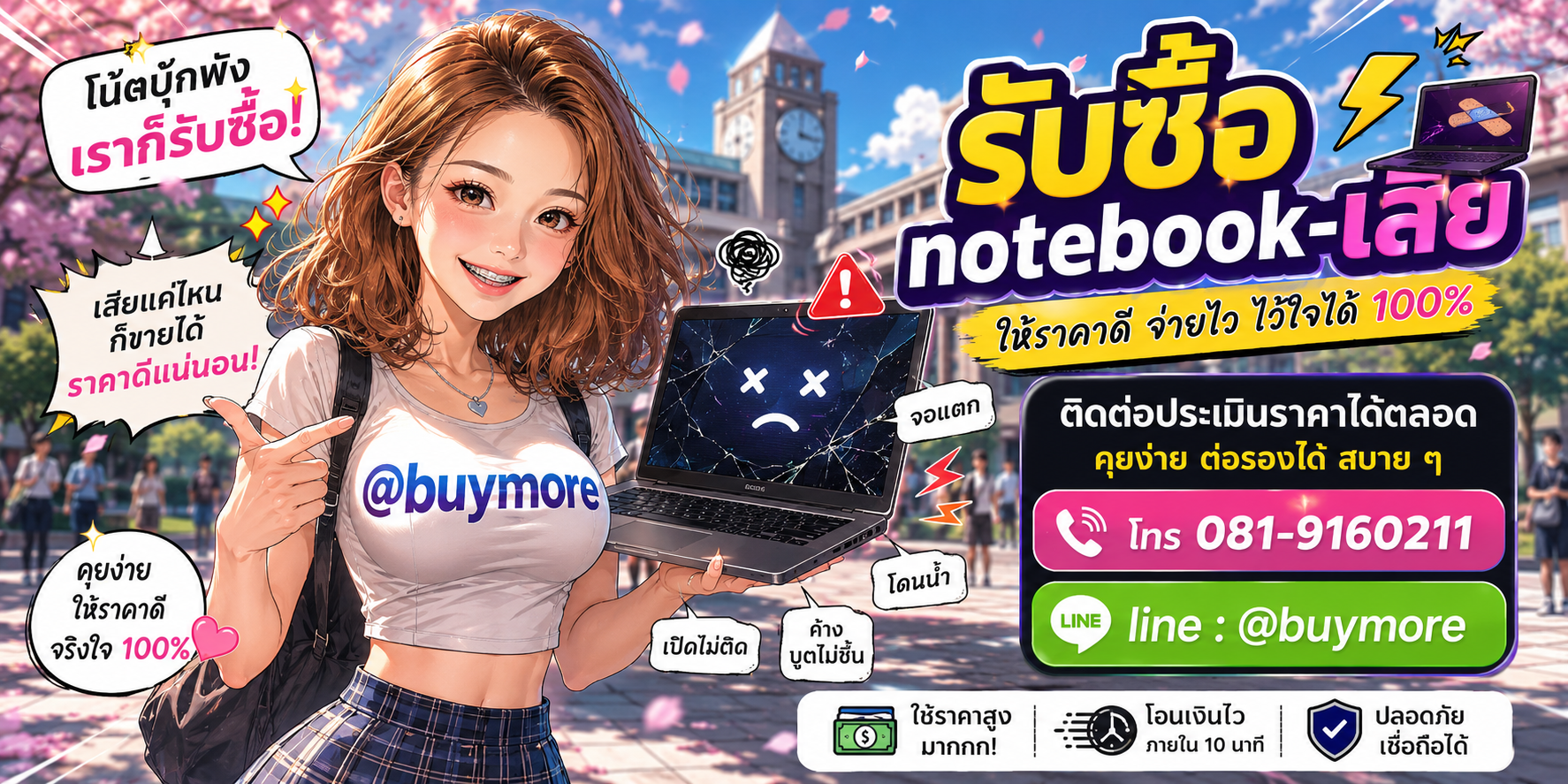 รับซื้อของมือสอง ติดต่อประเมินราคาได้ตลอด คุยง่าย ต่อรองได้สบาย ๆ