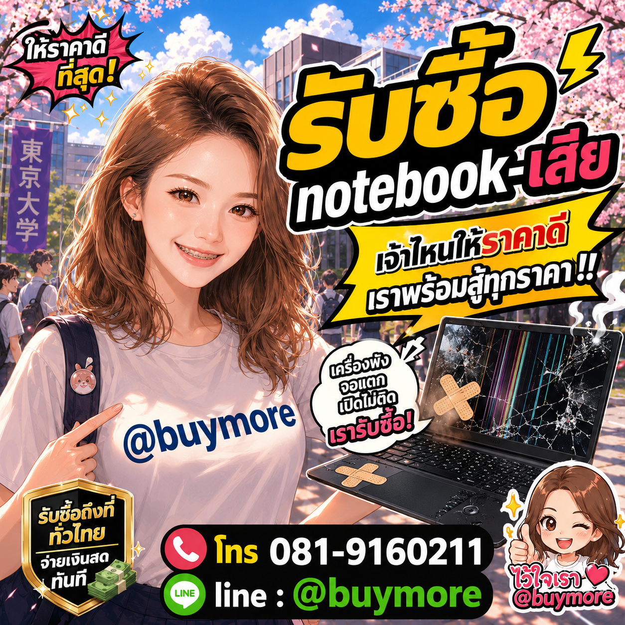 รับซื้อของมือสอง เปลี่ยนของเก่าเป็นเงินสด ง่าย ๆ กับ Buymore