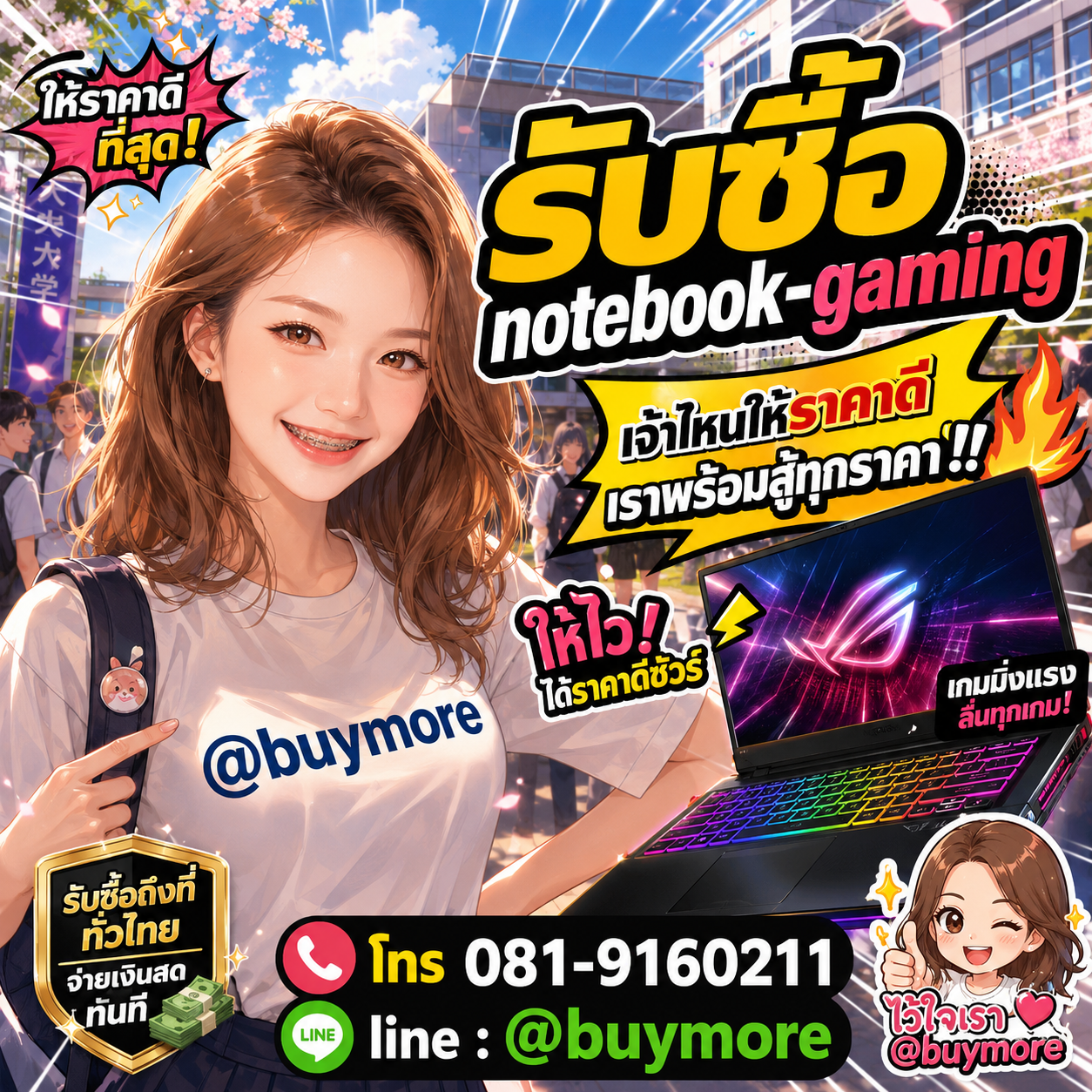 รับซื้อของมือสอง เปลี่ยนของเก่าเป็นเงินสด ง่าย ๆ กับ Buymore