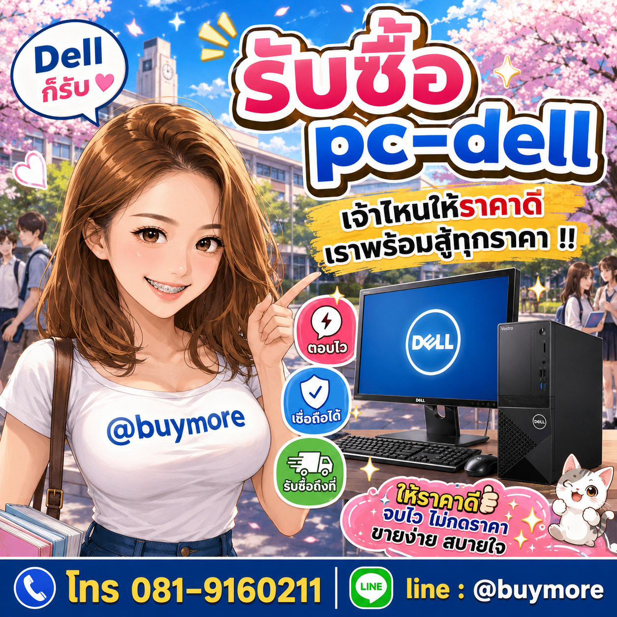 รับซื้อของมือสอง เปลี่ยนของเก่าเป็นเงินสด ง่าย ๆ กับ Buymore