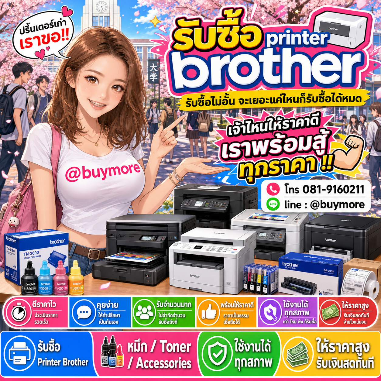 Buymore รับซื้อและยังมีสินค้าจำหน่ายราคาพิเศษ