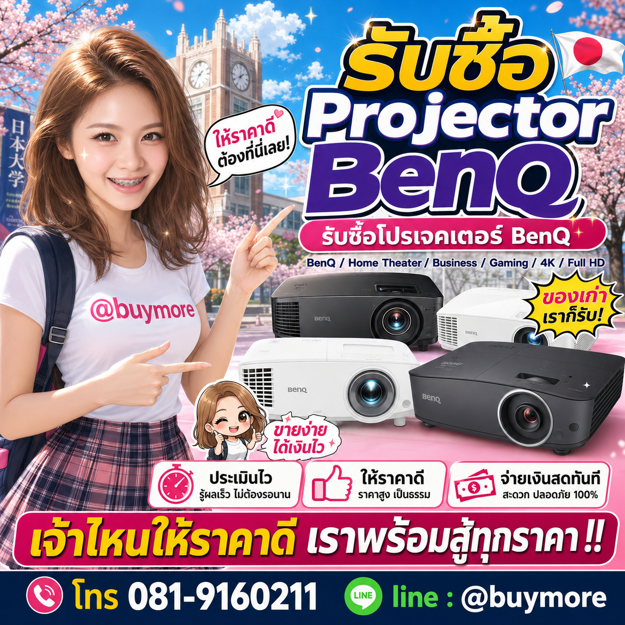 รับซื้อของมือสอง เปลี่ยนของเก่าเป็นเงินสด ง่าย ๆ กับ Buymore