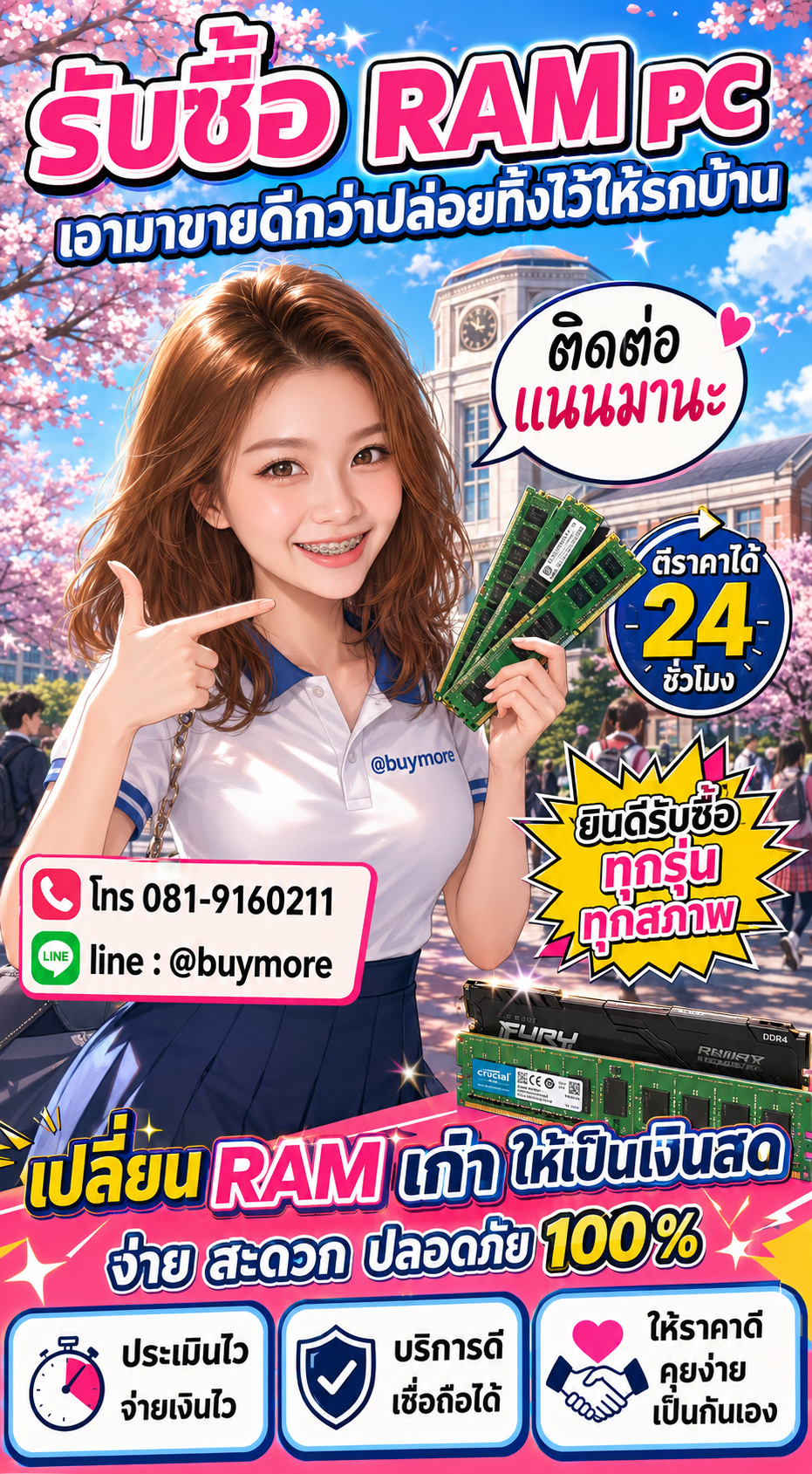 รับซื้อ ram Pc Buymore.in.th