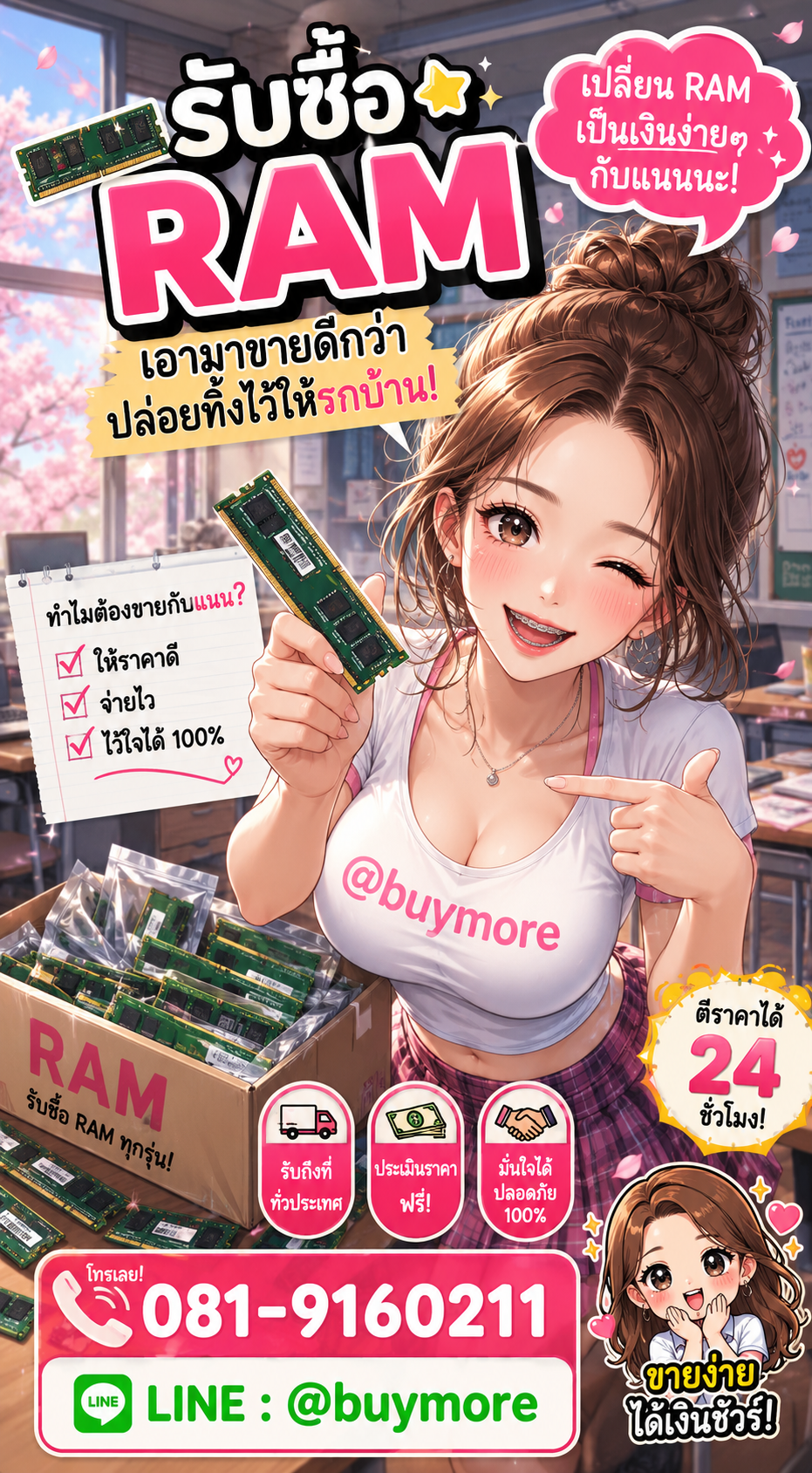 รับซื้อ RAM Buymore.in.th