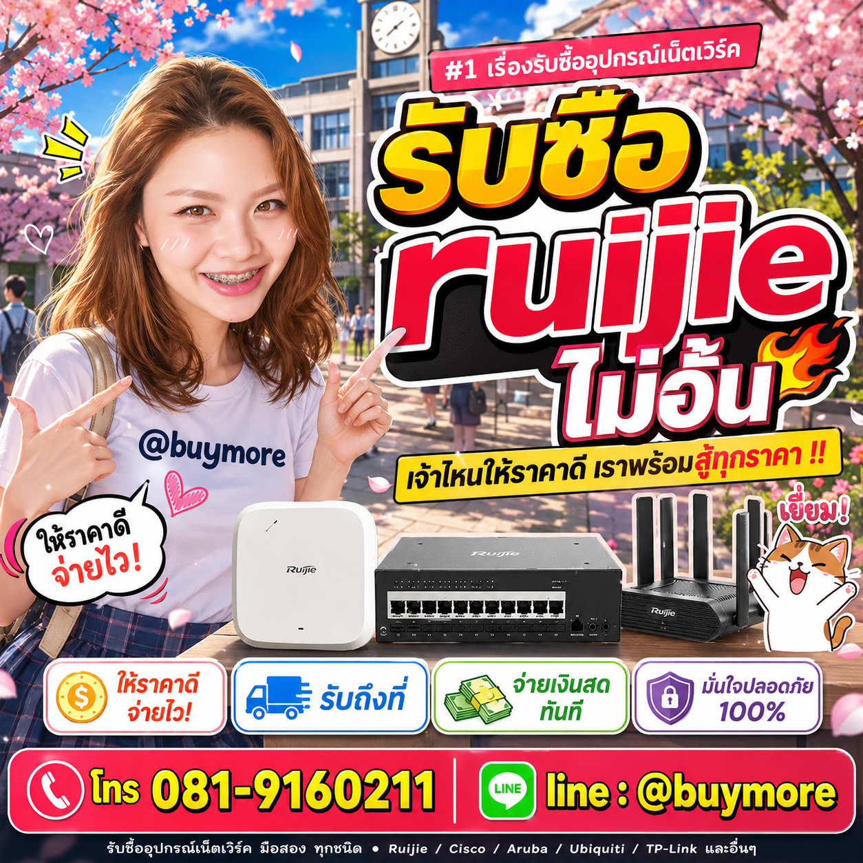 รับซื้อของมือสอง เปลี่ยนของเก่าเป็นเงินสด ง่าย ๆ กับ Buymore