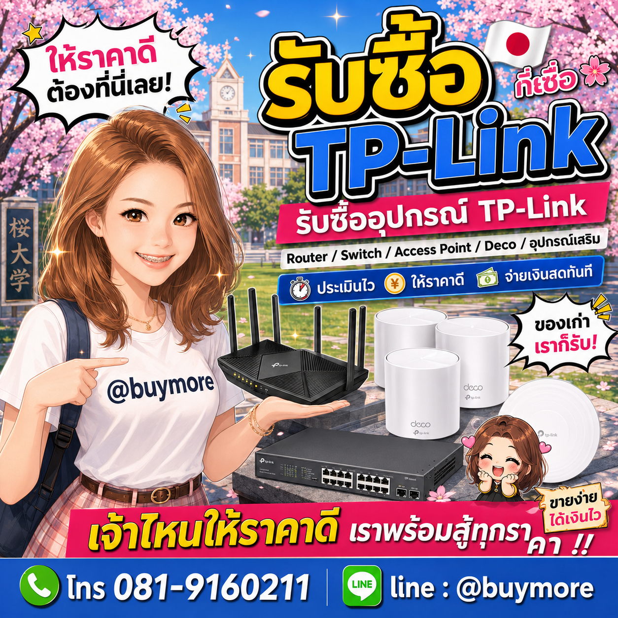 รับซื้อของมือสอง เปลี่ยนของเก่าเป็นเงินสด ง่าย ๆ กับ Buymore
