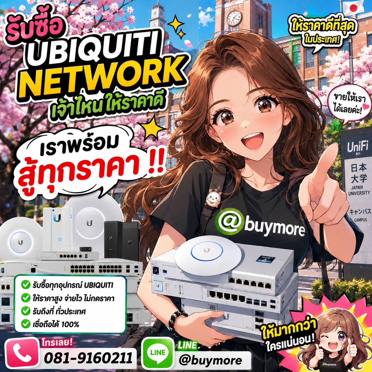 รับซื้อของมือสอง ติดต่อประเมินราคาได้ตลอด คุยง่าย ต่อรองได้สบาย ๆ
