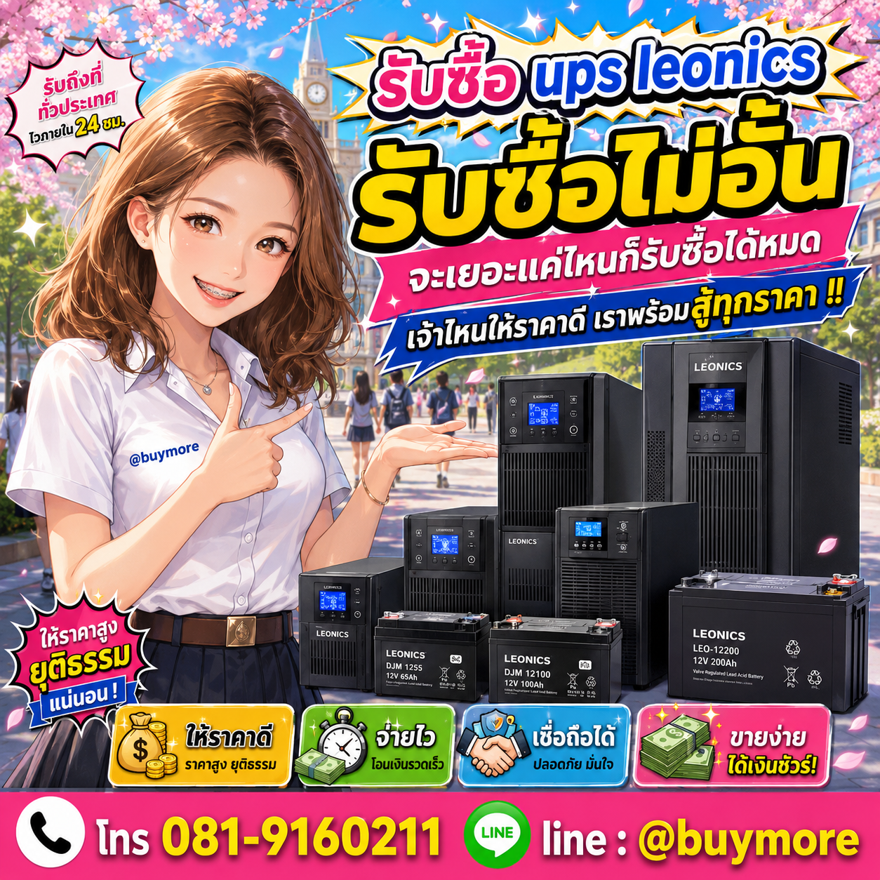 Buymore รับซื้อและยังมีสินค้าจำหน่ายราคาพิเศษ