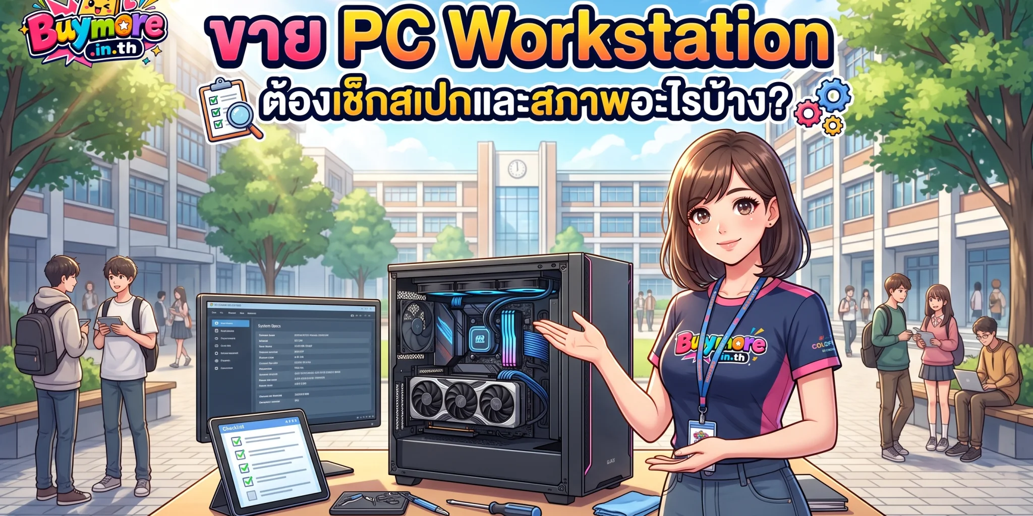 ขาย pc workstation ต้องเช็กสเปกและสภาพอะไรบ้าง?