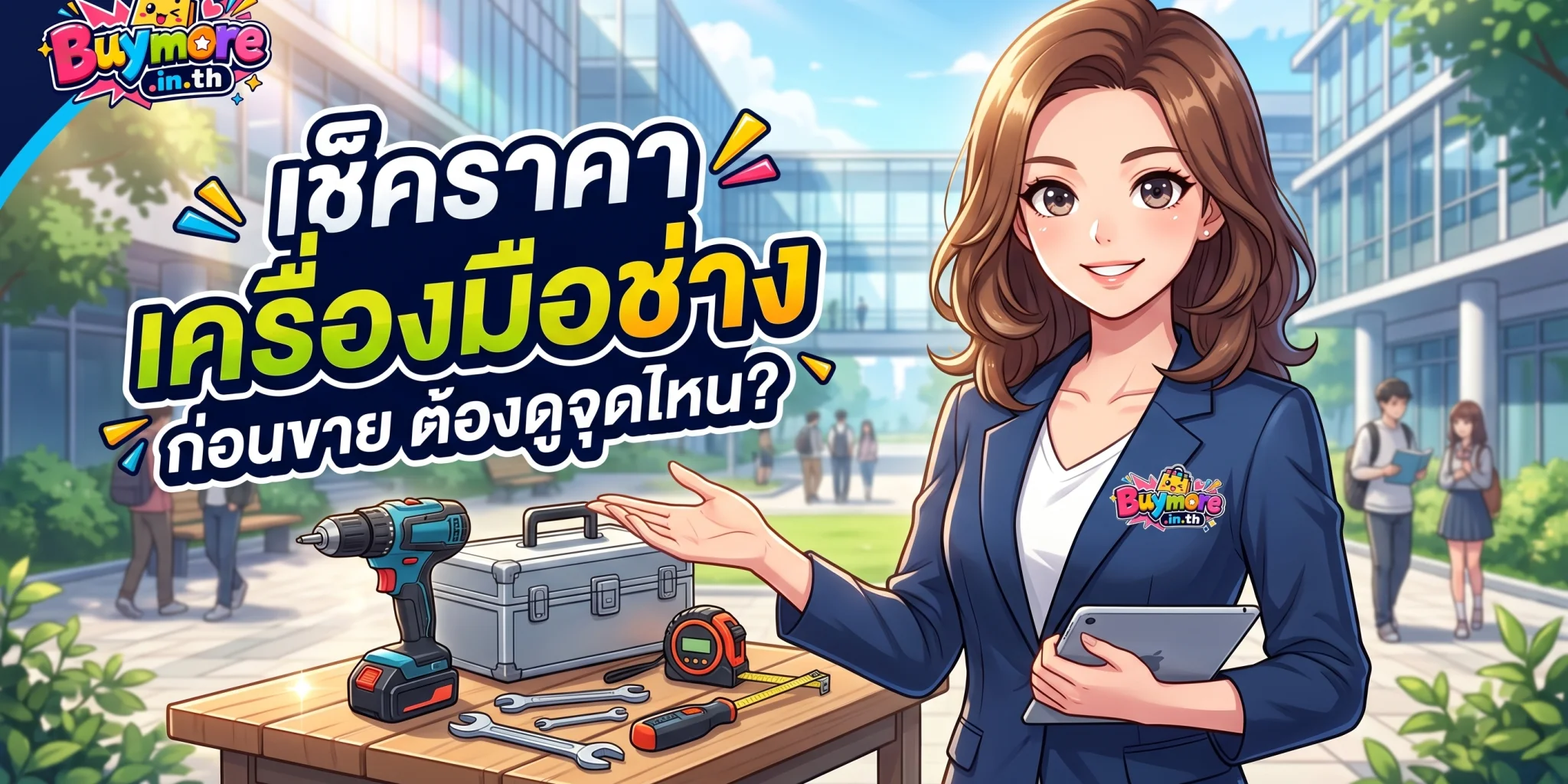 เช็คราคา เครื่องมือช่าง ก่อนขาย ต้องดูจุดไหน?