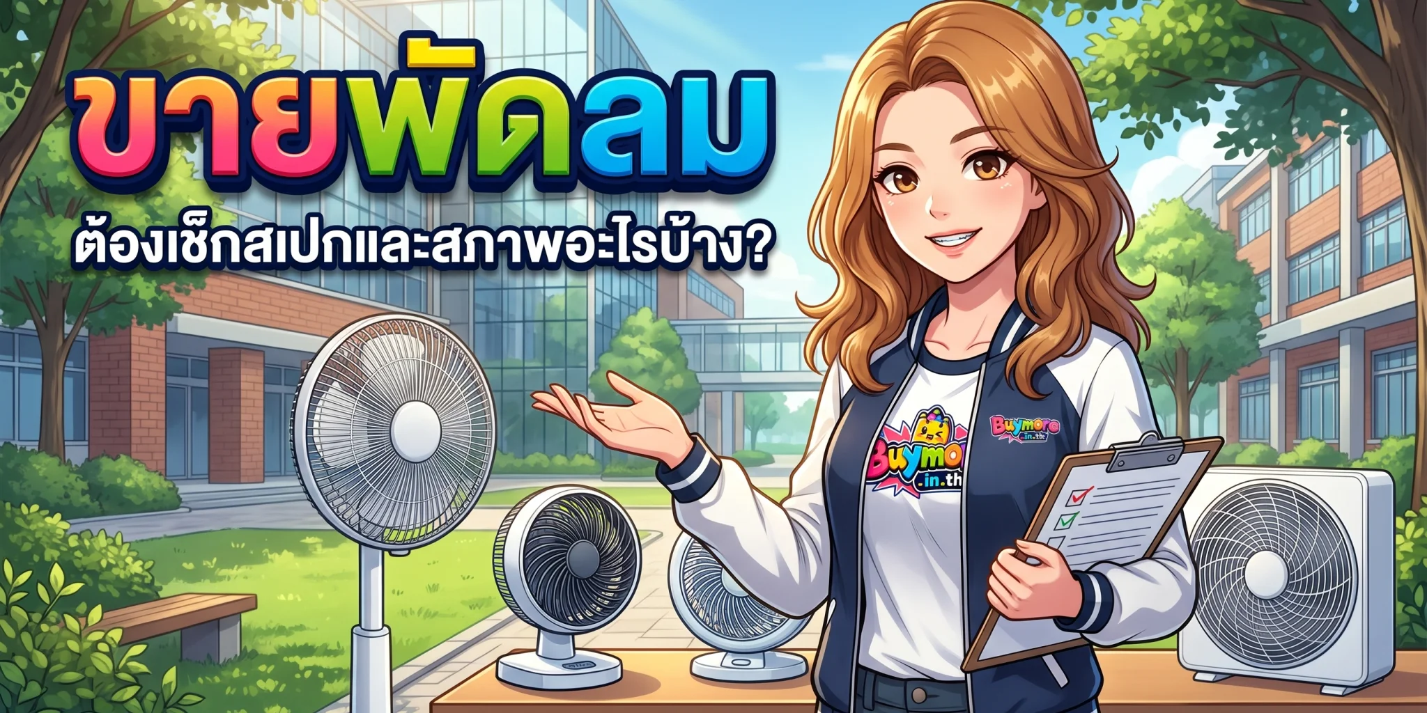 ขาย พัดลม ต้องเช็กสเปกและสภาพอะไรบ้าง?