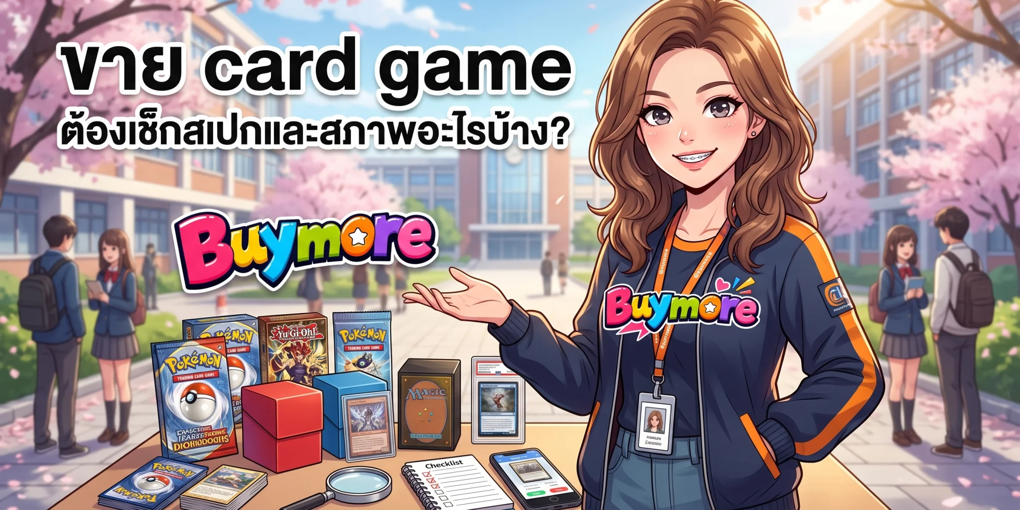 ขาย card game ต้องเช็กสเปกและสภาพอะไรบ้าง?