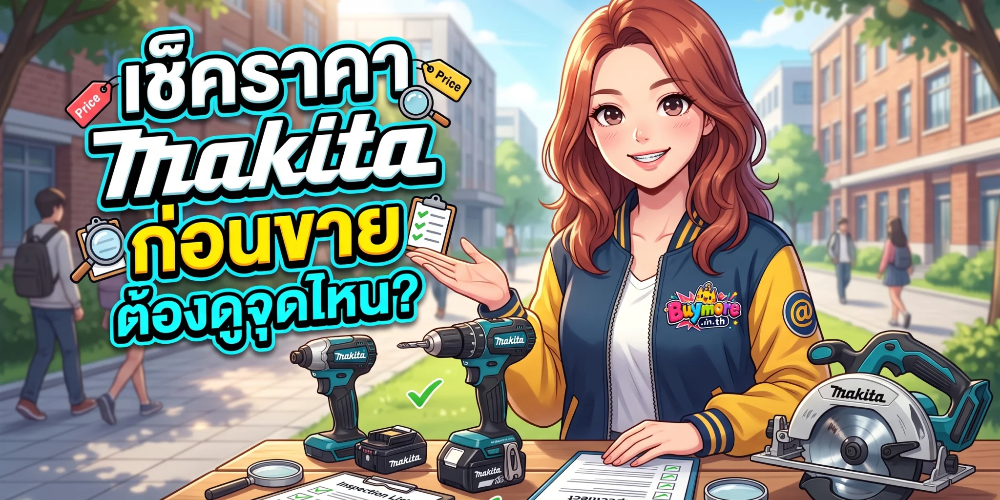 เช็คราคา makita ก่อนขาย ต้องดูจุดไหน?