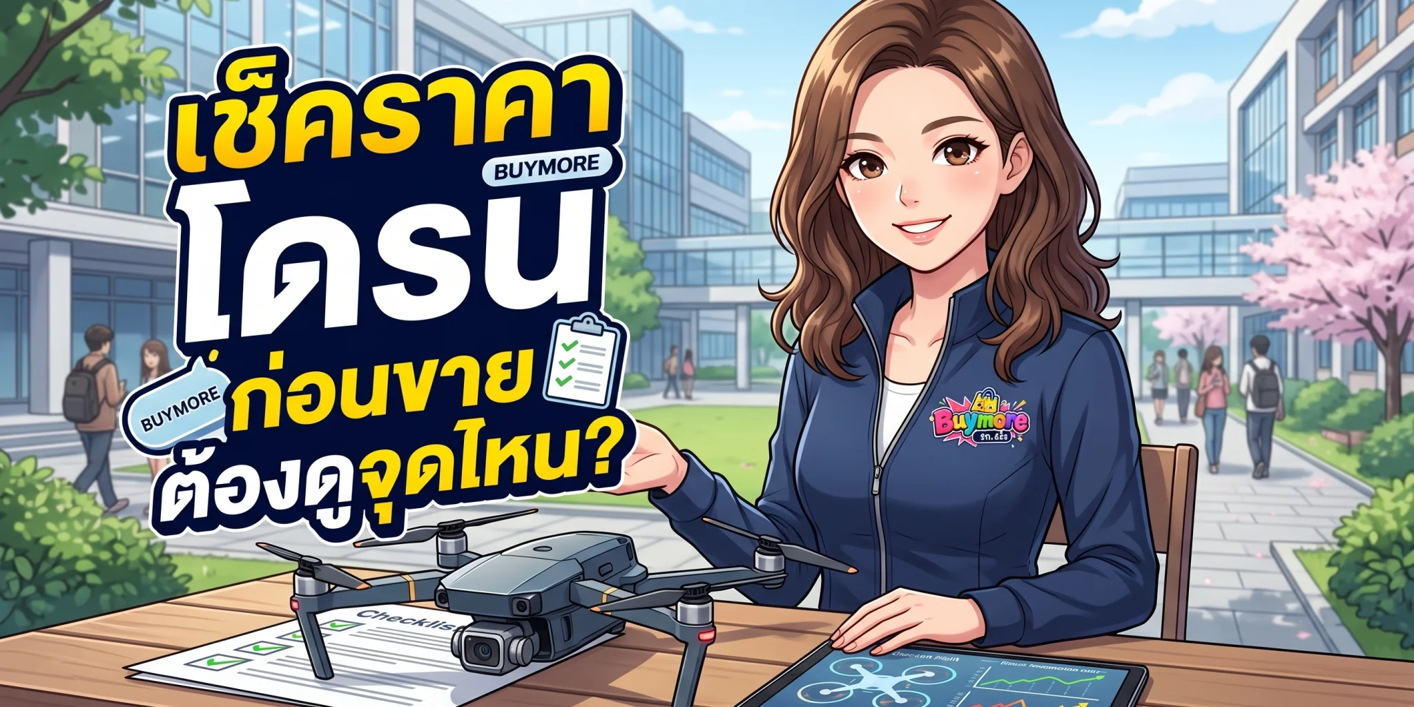 เช็คราคา โดรน ก่อนขาย ต้องดูจุดไหน?