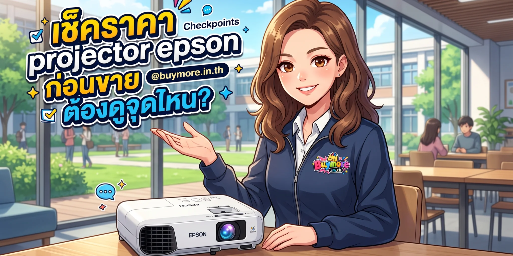 เช็คราคา projector epson ก่อนขาย ต้องดูจุดไหน?